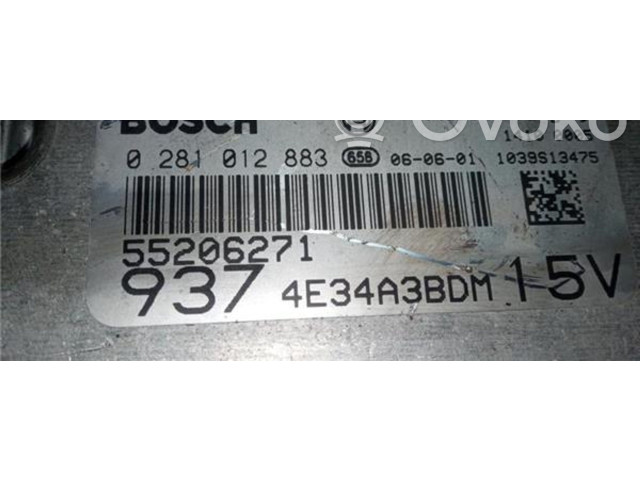 Блок управления 0281012883, 55206271   Alfa Romeo GT