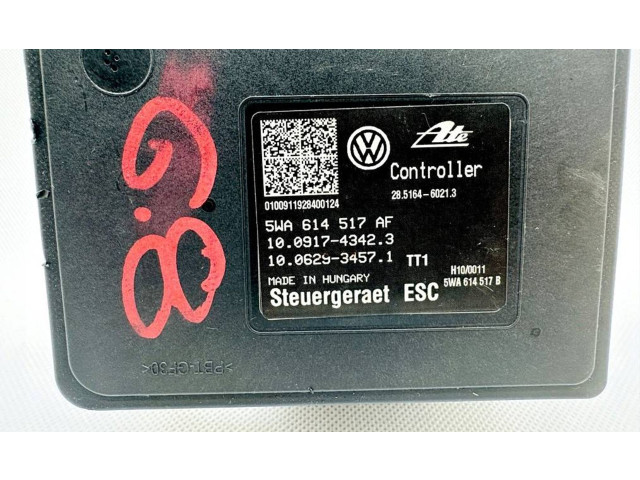Блок управления АБС 5WA614517AF, 10022020524 Volkswagen Golf VIII