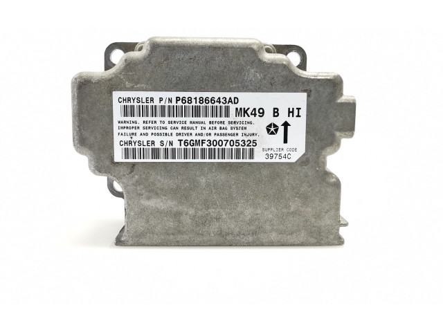 Блок подушек безопасности P68186643AD, T6GMF300705325   Jeep Compass
