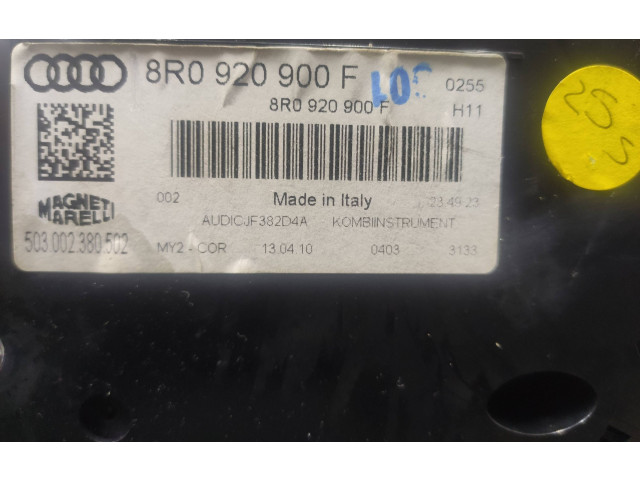 Панель приборов 8R0920900F, 503002380502 Audi Q5 SQ5