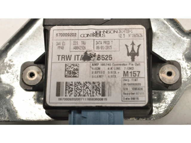 Блок управления 670009202   Maserati Ghibli