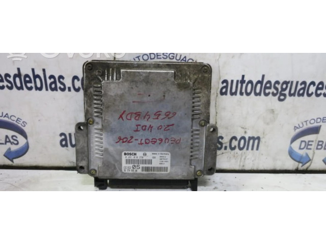 Řídící jednotka 9637089980, CENTRALITAMOTORUCE Peugeot 206+