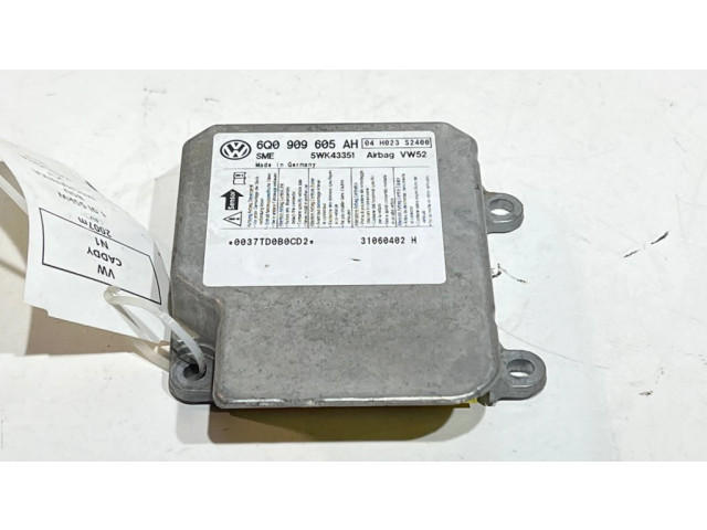 Блок подушек безопасности 6Q0909605AH, 5WK4335   Volkswagen Caddy