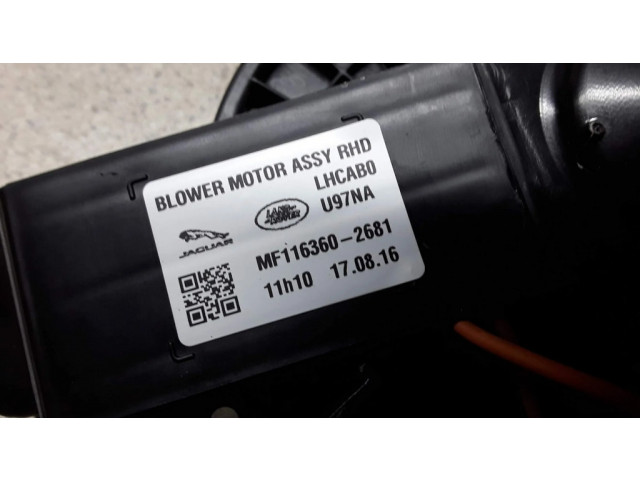 Вентилятор печки GX7319E624AA, U97NA Jaguar XE