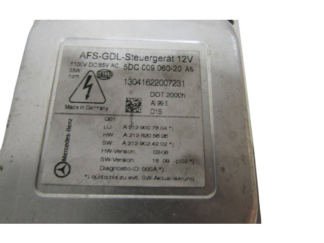 Zpětné zrcátko  Mercedes-Benz E C207 W207 2012  A2129007804, A2128205626  