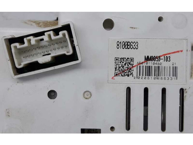 Спидометр (приборный щиток) 8100B633, MM0050103 Mitsubishi L200 2006 - 2014 года