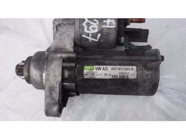 Стартер  02T911023S   Audi A3 S3 A3 Sportback 8P