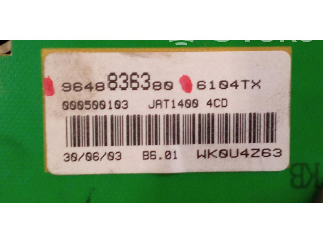 Přístrojová deska Citroen Berlingo 2002 9648836380