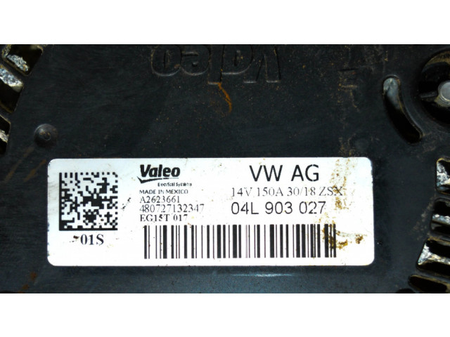 Генератор 04L903027 Audi Q5 SQ5 2.0