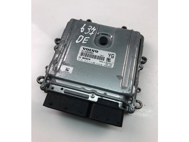 Блок управления двигателем Блок управления 31336983, 0281018414   Volvo V70
