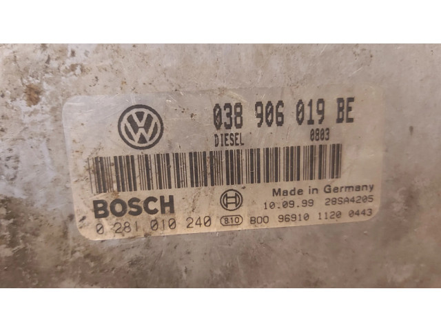 Блок управления двигателя 038906019LQ, 0281011144 Ford Galaxy