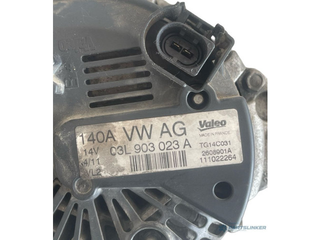 Генератор 03L903023A Skoda Fabia Mk2 (5J)