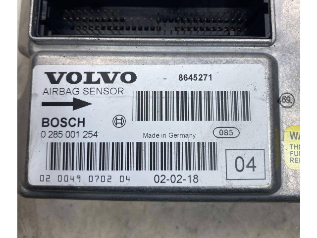 Блок подушек безопасности 8645271, 020049070204 Volvo S60