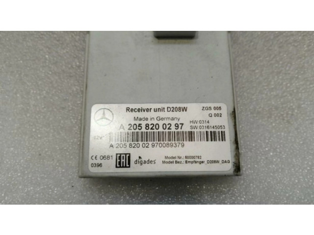 Блок управления A2058200297   Mercedes-Benz G W461 463