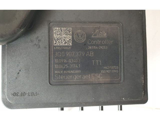 Блок АБС 3Q0907379 Audi A3 S3 8V 2013 - 2019 года