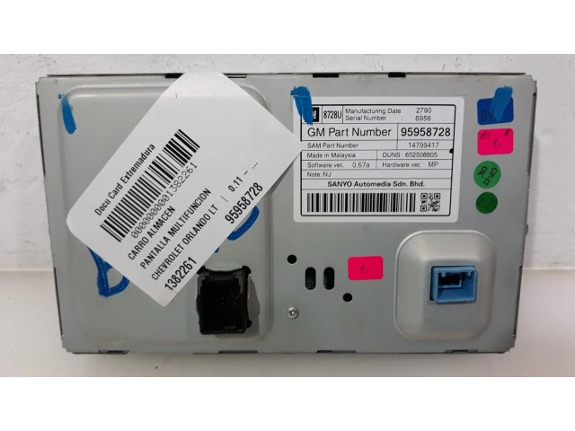 Дисплей    95958728   Chevrolet Orlando