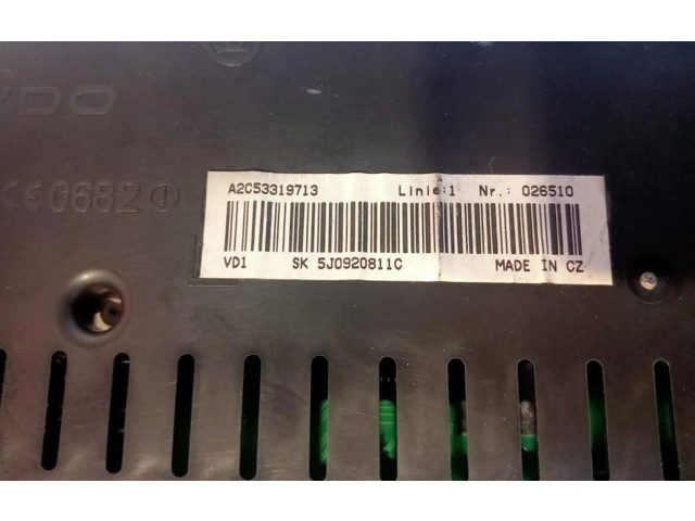 Блок АБС 5J0920811C Skoda Fabia Mk2 (5J) 2007 - 2014 года