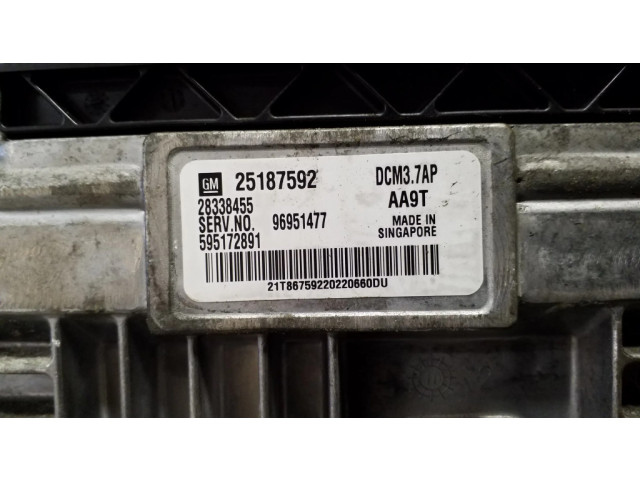 Řídící jednotka 25187592, 28338455 Chevrolet Orlando 2012