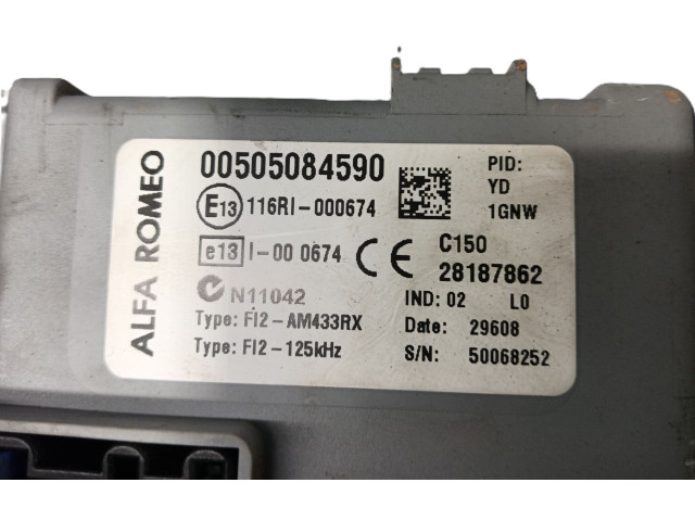 Модуль управления BSM 50527133, 00505084590 Alfa Romeo Mito