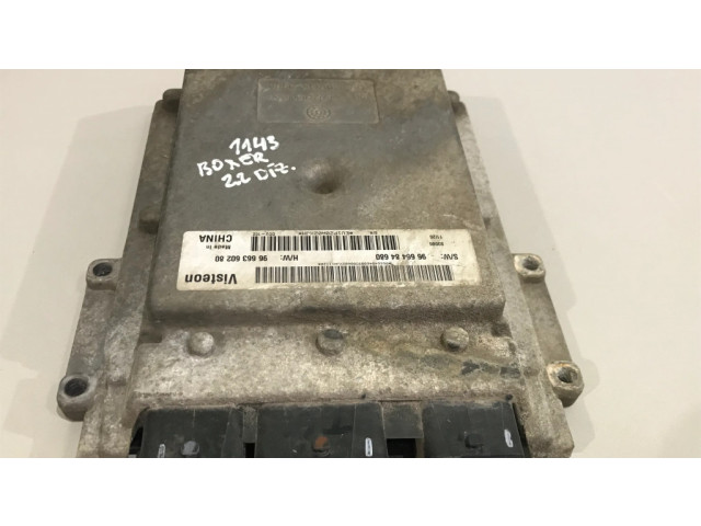 Блок управления двигателя 9666484680, 9666360280   Peugeot Boxer