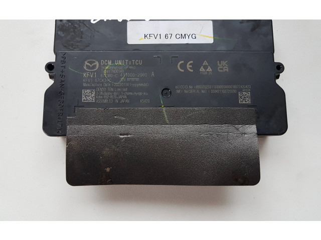 Блок управления 4110002960, KFV167CM0C Mazda CX-5 II