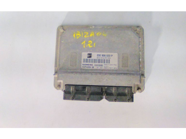 Блок управления двигателя 03E906033P   Seat Ibiza III (6L)