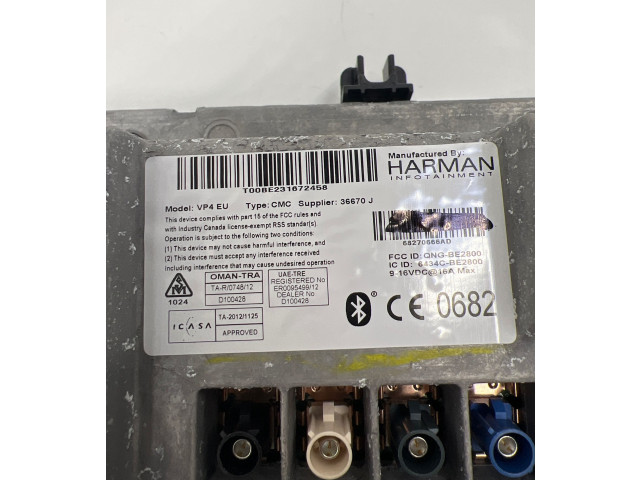 Дисплей 6434CBE2800, 68270666AD Jeep Cherokee