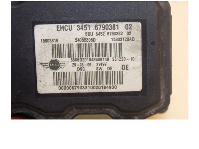 Блок АБС 34516790381 Mini One - Cooper R57 2007 - 2016 года