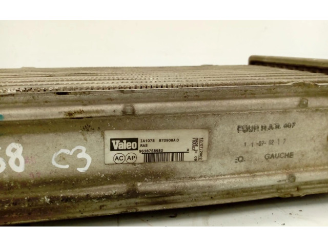 Интеркулер 0384G2 Citroen C3