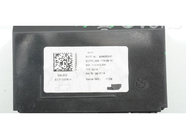 Блок управления 9366303, 9366303   Mini One - Cooper Coupe R56