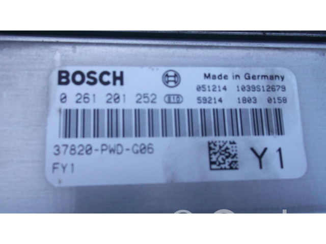 Блок управления двигателем Блок управления    Honda Jazz