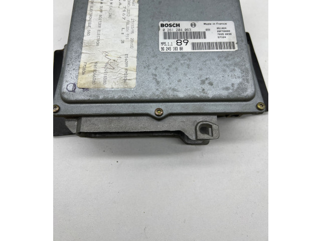 Řídící jednotka 9624518380, 0261204063 Peugeot 406 1998