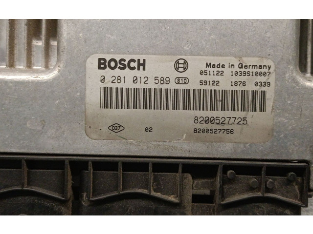 Вентилятор радиатора     8200527725, 0281012589BOSCH    Renault Megane II 