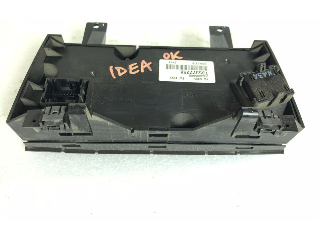 Блок управления климат-контролем 735377258, 188A9.000 Fiat Idea