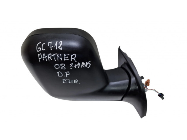 Zpětné zrcátko pravé Peugeot Partner 2011 232636104
