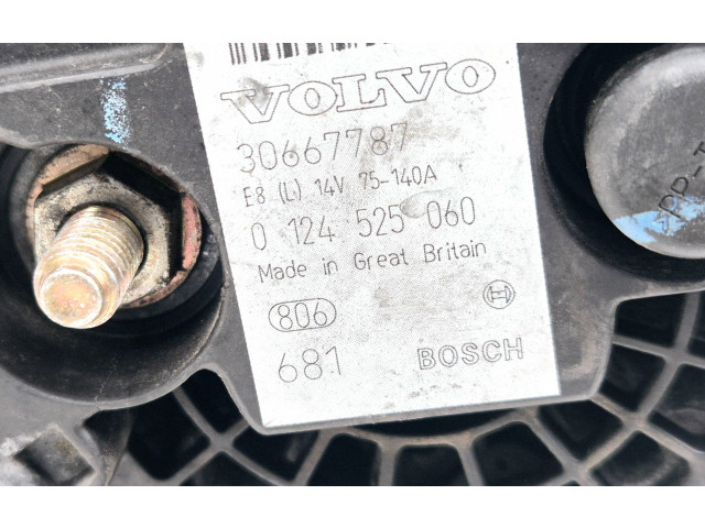 Генератор 30667787, 0124525060   Volvo V70      