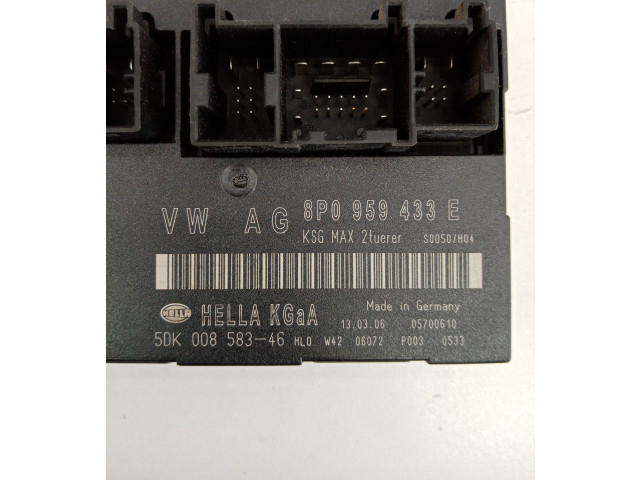 Блок управления 8P0959433E, 5DK008583-46 Audi A3 S3 8P