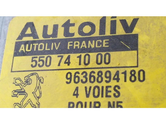Блок подушек безопасности 9636894180, 550741000   Peugeot 306