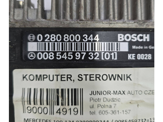 Řídící jednotka 0085459732, 0280800344 Mercedes-Benz E W124 1993