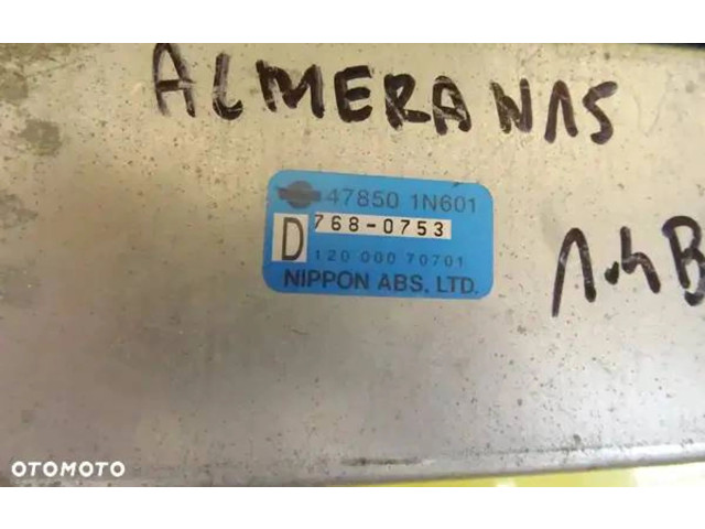 Блок управления ABS 478501N601 Nissan Almera