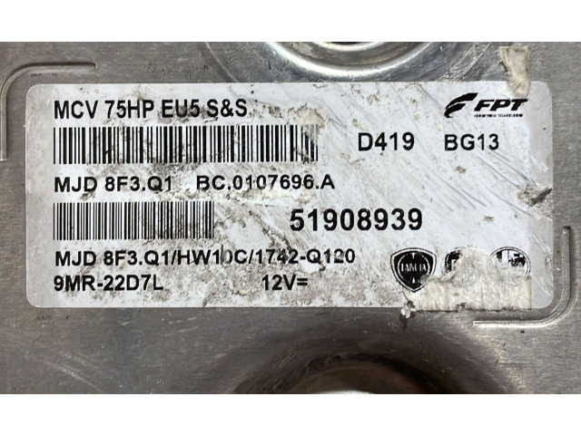 Комплект блоков управления 51908939, 51908939 Fiat Qubo