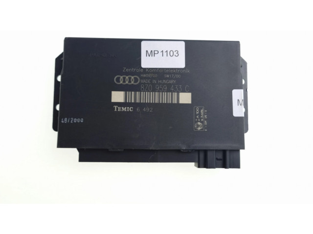 Блок комфорта 8Z0959433C Audi A4 S4 B7 8E 8H