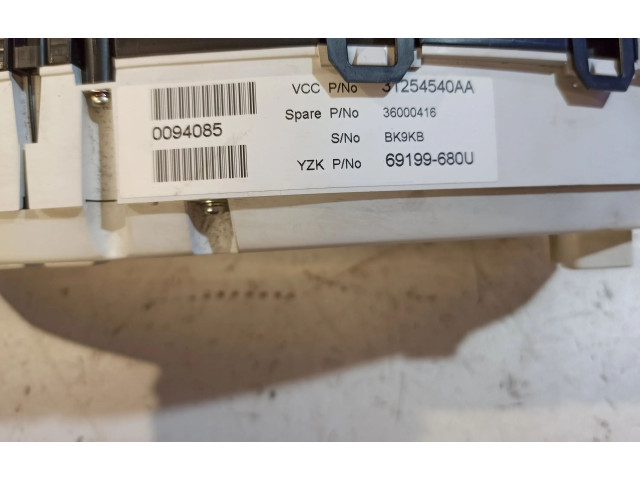 Панель приборов 36002195, 30786145   Volvo S80       