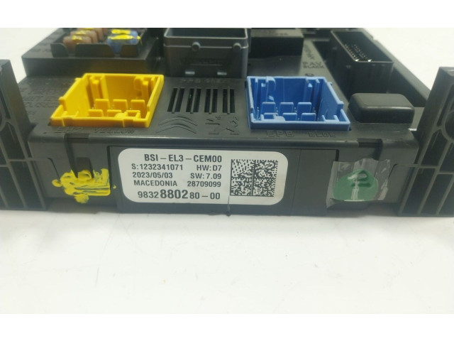 Модуль управления BSM 1681480180, 9832880280 Citroen C3 Aircross