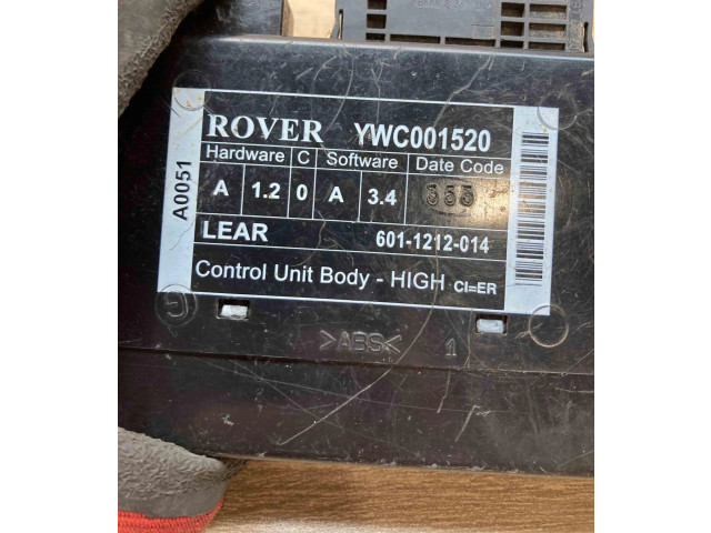 Блок комфорта YWC001520, 6011212014 Rover 75