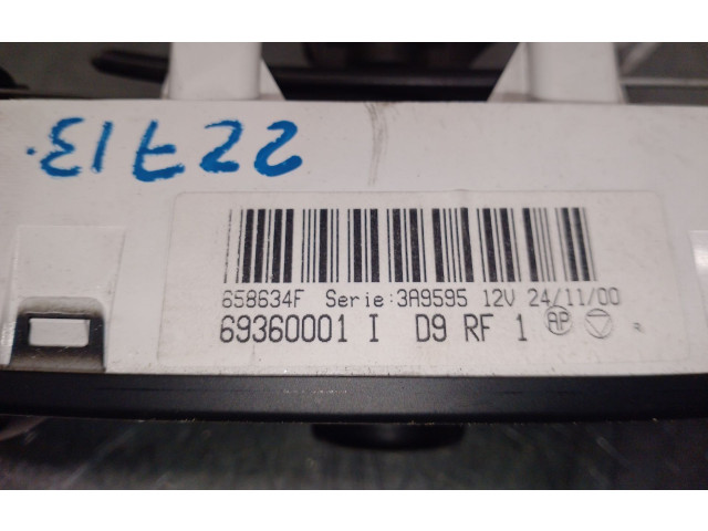 Модуль блока управления кондиционером 69360001, 9221F6   Peugeot 406