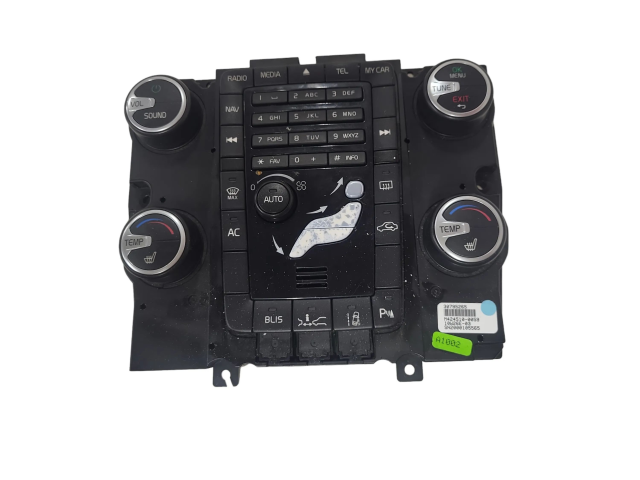 Блок управления климат-контролем 30795265, M4245100059 Volvo S60