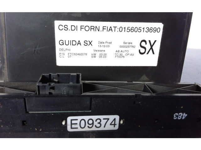 Блок управления климат-контролем 01560513690, 01560513690 Alfa Romeo GTV