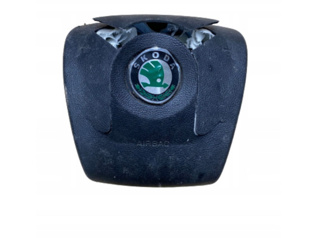 Подушка безопасности водителя 5J0880201B Skoda Fabia Mk2 (5J)