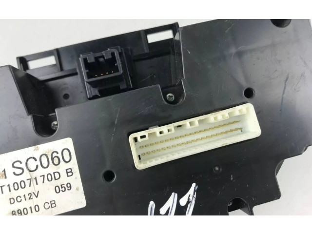 Блок управления климат-контролем 72311SC060   Subaru Forester SH